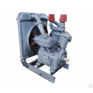 Компрессор 4ВУ1-5/9 на раме без двигателя