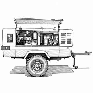 Компрессор ПКСД-5,25